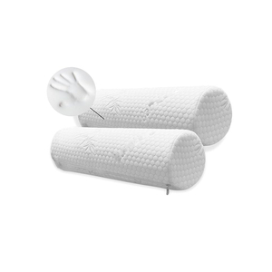 Rayon cổ CuộN gối cho sleeping2 gói bộ nhớ bọt tăng cường cổ tử cung vòng gối cho supportcylinder Ống gối giường - Product Image 1