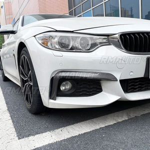 ชุดแต่งสปอยเลอร์กันชนหน้ารถยนต์ ช่องระบายอากาศด้านข้าง สำหรับ BMW ซีรีส์ 4 รุ่น F32 F33 F36 420i 428i M-Sport ปี 2014-2020 - Product Image 6