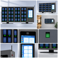 Station de charge pour caméras corporelles à 8 baies, écran tactile 14 pouces, support mural, téléchargement de données, stockage d'épreuves