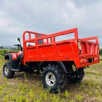 Quad automatique 4x4 de haute qualité 300CC, véhicules agricoles de jardin avec remorque