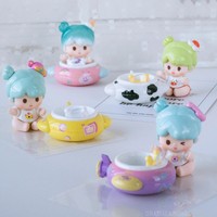 Otantik Mini Kör Kutu Right-Wan Gravity Serisi Kış Bebekleri Uzay Gemileri 1/72 Ölçekli Yoyo Gizem Kutusu - 1 Set 15 adet