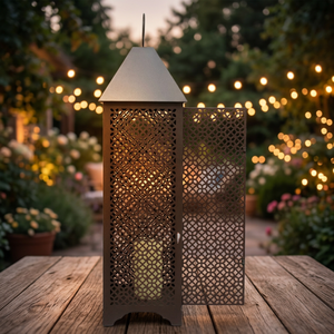 <b>LANTERN</b> MADE BY WIRE FOR LIGHTING PURPOSE DECORATIVE <b>BLACK</b> <b>LANTERN</b> - Product Image 3