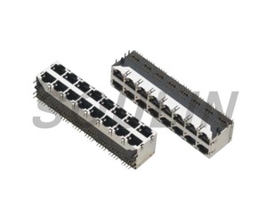 Offre Spéciale Chine shenzhen faire Entrée Latérale Ivoire 8Pin RJ45 <span class=keywords><strong>Jack</strong></span> Modulaire de Bâti de CARTE PCB Prise - Product Image 5