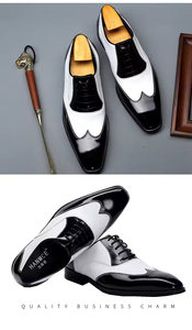 Zapatos Formales de Cuero Genuino Premium para Caballero, Mocasines de Vestir para Entrevistas de Negocios - Product Image 4