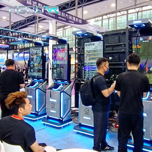 HEROVR Macchina da Gioco VR Sparatutto per Spazi Ristretti, in Metallo, per Esterni Pubblici, Giardini, Interni, Parchi Avventura per Adulti, Ludoteche e Centri Commerciali - Product Image 5