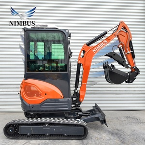 Escavadora NIMBUS de Alta Qualidade de 3 Toneladas Certificada EPA/Euro V com Cabine e Ar Condicionado Opcional para Uso em Fazendas e Pomares - Product Image 2