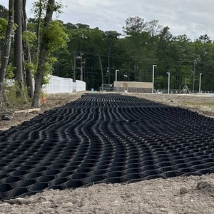 Geogriglia <span class=keywords><strong>Geo</strong></span> Mesh, Griglia per Ghiaia, Geocella per Stabilizzazione del Terreno, Stabilizzatore per Ghiaia, Griglia <span class=keywords><strong>di</strong></span> Supporto per Terreno - Product Image 4
