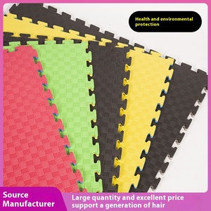 Tapis de sol professionnel pour salle de sport, en EVA épaissi, sain, antidérapant, anti-chute, patchwork, résistant au froid et à l'humidité - Product Image 5