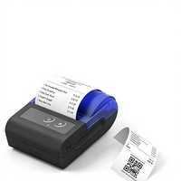Impresora Térmica 2 en 1 con Conexión USB y Bluetooth de 58 mm para Farmacias, Kioscos, Lavaderos de Autos, Tiendas Minoristas y Salones de Belleza