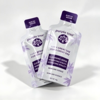 Livraison rapide, sachet de forme spéciale, emballage individuel original, miel, packs de nutrition sportive, gel énergétique, boisson, sachet en mylar