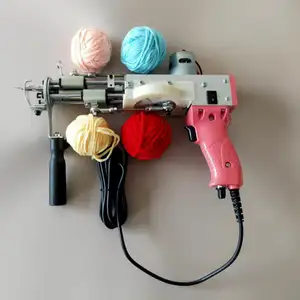 Carpet weaving machine 2 in 1 tufting gun pistola para bordar alfombras