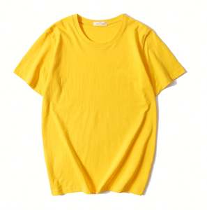 Camisetas Unisex de Algodón 100% con Logotipo Personalizado, de Secado Rápido, Ecológicas, de Alta Calidad, Bordado, Corte Holgado, Tela de 220g - Product Image 1