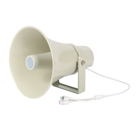 Altavoz con Bocina IP PoE para Exteriores, Sistema de PA, Altavoz Multizona para Transmisiones de Voz de Emergencia en Escuelas, Parques Infantiles, Exposiciones y Fábricas