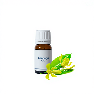 Huile de Cananga de qualité thérapeutique biologique 5 ml Approvisionnement en vrac Aromathérapie Cosmétiques Fonctions hydratantes et raffermissantes florales OEM ODM - Product Image 1