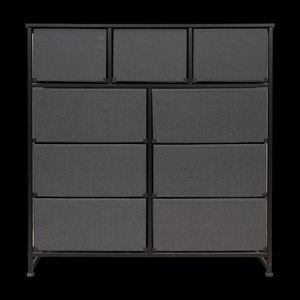 Durable Stainless Steel Modern Freestanding Panel Pine Wooden Fabric <b>Cabinet</b> for Bedroom and Living Room - Product Image 1
