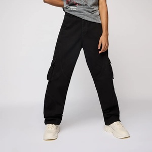 Jean en denim pour homme, style streetwear hip-hop, hiver, imprimé ODM, délavé, respirant, coupe ample, décontracté, grande taille, jambe large - Product Image 4