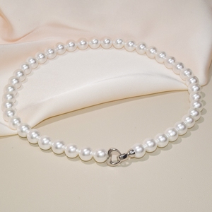 Collier pour femme <span class=keywords><strong>en</strong></span> argent S925 avec fermoir élégant et polyvalent, plaqué <span class=keywords><strong>or</strong></span> <span class=keywords><strong>blanc</strong></span>, nacre, plaqué <span class=keywords><strong>or</strong></span> 18 carats, qualité AAAAA - Product Image 4
