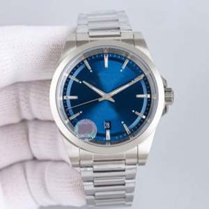 Reloj Mecánico Automático para Hombre con Esfera Marrón Sunburst, Visualización de Fecha, Cristal de Zafiro y Correa de Acero Inoxidable 904L - Product Image 4