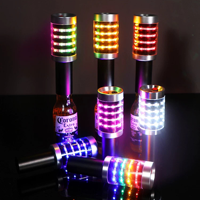 Accessoires de fête lumineux innovants à LED clignotantes, accessoires lumineux pour discothèque et accessoires de fête activés par le son
