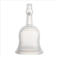 VCARE Copa Menstrual Reutilizable, Plegable y Segura para Mujeres, 100% Silicona de Grado Médico, Esterilizador y Limpiador Ecológico