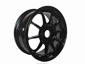 Jantes en alliage d'aluminium à formation de flux de <span class=keywords><strong>15</strong></span> <span class=keywords><strong>pouces</strong></span> 4X100 PCD pour Peugeot 206 et 207 <span class=keywords><strong>Citroen</strong></span> Roues de voiture de tourisme neuves - Product Image 1