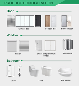 Mở rộng 20ft 40ft Sandwich Panel container nhà nhỏ nhà prefab spaceship giống như thiết kế nhà bếp sống - Product Image 5