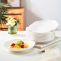 Newell Factory Assiettes Mariage Vaisselle Vajilla Porcelaine Or Jante Plats Blanc Céramique Fleurs Forme Mariage Assiette De Luxe