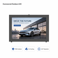 Pantalla LCD para Publicidad Exterior con Vidrio de Alta Transmitancia, Clasificación IP65, Texto y Gráficos para Cadenas de Tiendas
