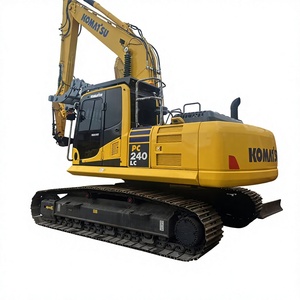 Excavadora Usada Komatsu PC240LC de 24 Toneladas, Original de Japón, Modelo LC de Orugas Largas, Ahorradora de Combustible, Disponible en Shanghái - Product Image 1