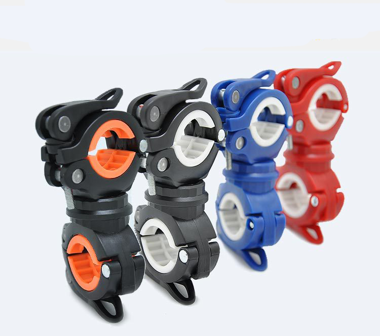360 ° Fahrradlichtlampen Frontlampen-LED-Taschenlampenhalterung 360 ° Fahrradlichtlampen Frontlampen-LED-Taschenlampenhalterung