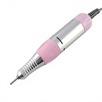 Mini perceuse à ongles électrique portable S36&S39 avec pièce à main amovible, moteur brossé en plastique pour gel, 0-30000 tr/min, en acier inoxydable