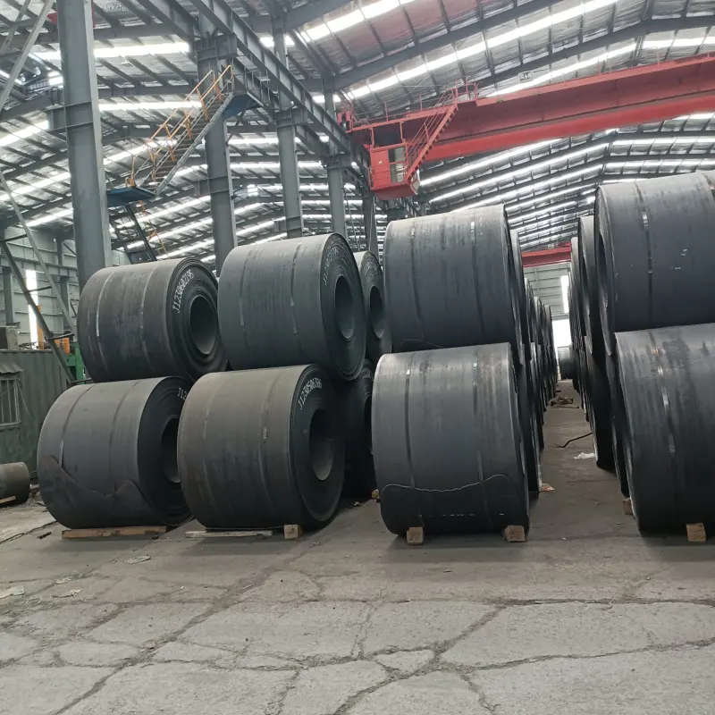 Spulen für Schiffsplatten-Baumaterialien heißgewalzter Kohlenstoffstahl A36 schwarz kundenspezifischer Stahlpreise Blechbaubau