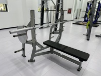 Banc plat de qualité commerciale Rosen, équipement de musculation professionnel pour la salle de sport
