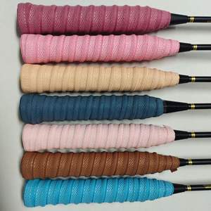 Dalton Racket Grip Tape PU Leather Macaron Colors For Tennis Badminton Rackets With Embossed <b>Sweatband</b> Anti Slip - Product Image 1