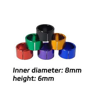 Duivenringen <span class=keywords><strong>Model</strong></span> Aluminium Metaal Duivenring 8mm Pootring Band Duivenmerk Poot - Product Image 3