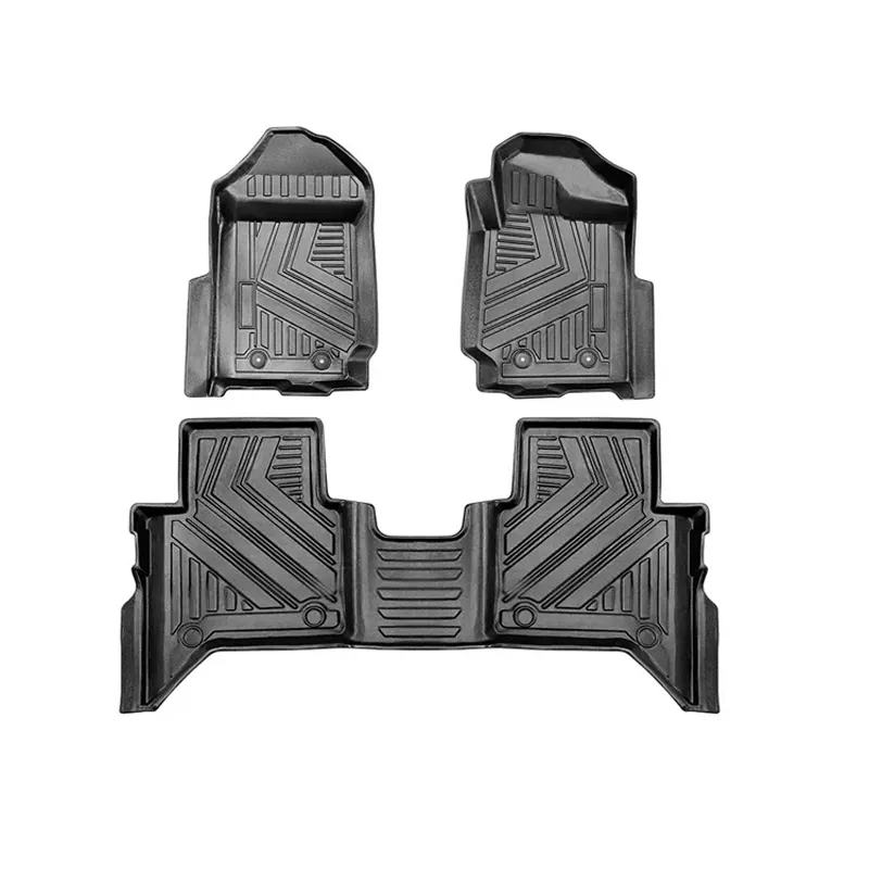 Le-star 4x4 für heiße Großhandel rutsch feste TPE Auto Fußmatten für Ford Ranger 2015-2019 2020