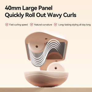 <span class=keywords><strong>Rizador</strong></span> de <span class=keywords><strong>Pelo</strong></span> con Temperatura Ajustable para Ondas de Playa, Ondulador Iónico Profundo con Cerámica - Product Image 5