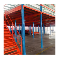 Sistema de Plataforma Industrial Reforzada de Alta Resistencia, Acero Q235, Capacidad de Carga de 500 kg/m², Resistente a la Corrosión, Acceso por Escalera