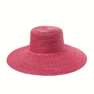 2022 Summer Custom Designed Women's Colourful Straw <b>Bucket</b> Sun Hat Wide Brim for Daily Outdoor Fishing Travel for Beach - Product Image 5