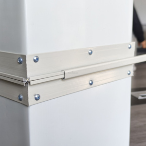 Connecteur à bride en acier inoxydable et feuille d'aluminium sans pont thermique pour éviter la <span class=keywords><strong>condensation</strong></span> dans les systèmes <span class=keywords><strong>de</strong></span> ventilation et <span class=keywords><strong>de</strong></span> conduits CVC - Product Image 1