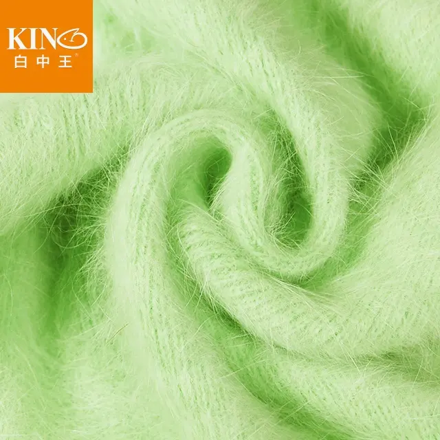 毛糸80% アンゴラ毛皮のような2/16 Nmセーター編み用毛糸57色在庫あり毛糸手編みウール
