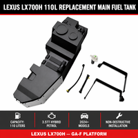 Tangki Bahan Bakar FK Jarak Jauh untuk Lexus LX700H 2024 2025 2026 Platform GA-F 3.5TT Hybrid Tangki Tambahan Jarak Tempuh Diperpanjang Off Road