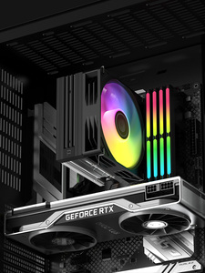 Enfriador de CPU de Alta Gama Fantasy WuKong ZeroMaster TJF400 ARGB de 120 mm con 4 Tubos de Calor, Rodamiento Líquido, Disipador de Calor de Cobre y Aluminio para Caja de Ordenador - Product Image 2