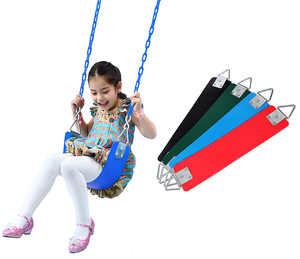 Jouets de jardin, accessoires pour aire de jeux extérieure pour enfants, balançoire sensorielle en plaque EVA avec chaîne de 1,2 m - Product Image 3
