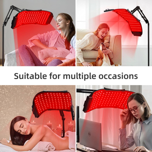 Nuovo dispositivo di tendenza <span class=keywords><strong>2025</strong></span> luce infrarossa lampada PDT 630nm 850nm luce rossa terapia a casa per il viso e il corpo