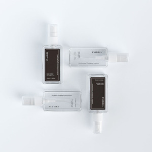 100ml rõ ràng PETG vuông chai-3.38oz sương phun chai nhựa cho nước hoa tùy chỉnh cosmeticpackaging - Product Image 6