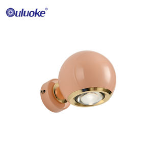 Luz Led de <span class=keywords><strong>pared</strong></span> de estilo minimalista para interiores, marco de herrajes de vidrio muy translúcido, sin movimiento - Product Image 3