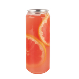 500ml PET透明飲料缶、カスタムロゴホットスタンプ加工、イージーオープン蓋付き、ソフトドリンク＆ウォーターボトル - Product Image 1