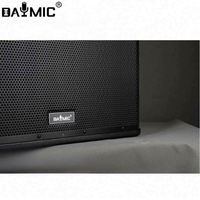 AOSHEN KW181S Enceinte active numérique de classe D 1000W avec subwoofer de 18 pouces, coque métallique et module amplificateur de puissance 1000W