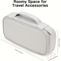 Sac de rangement multifonction portable pour accessoires numériques de téléphone portable avec clé USB, batterie externe et câble de données